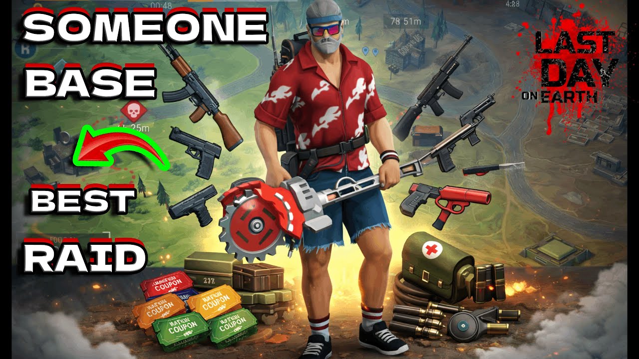 Someone ldoe | BEST RAID EVER! 💀 Base |  Last Day on Earth