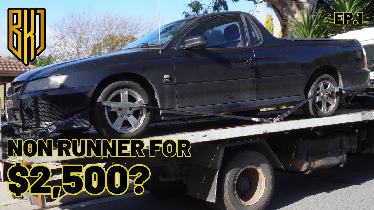 I saved this Holden SV6 Ute from the wreckers