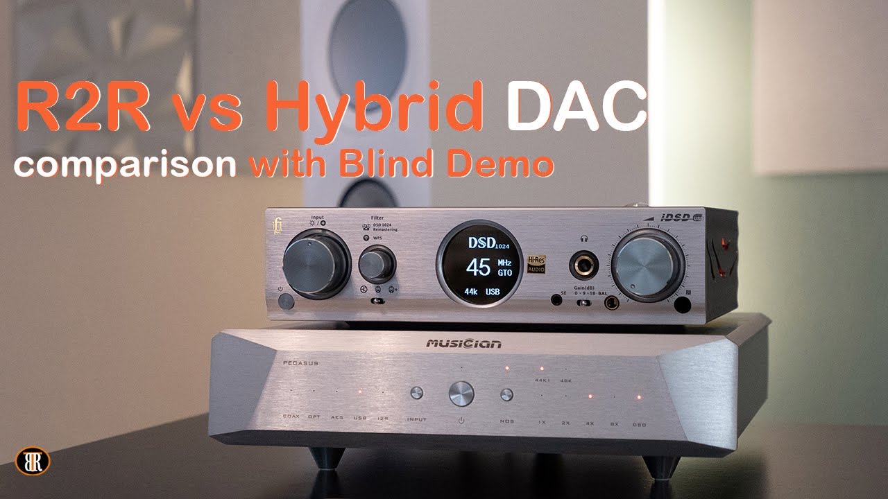 Pegasus R2R Vs iDSD Pro Hybrid DAC Comparison and Blind Test