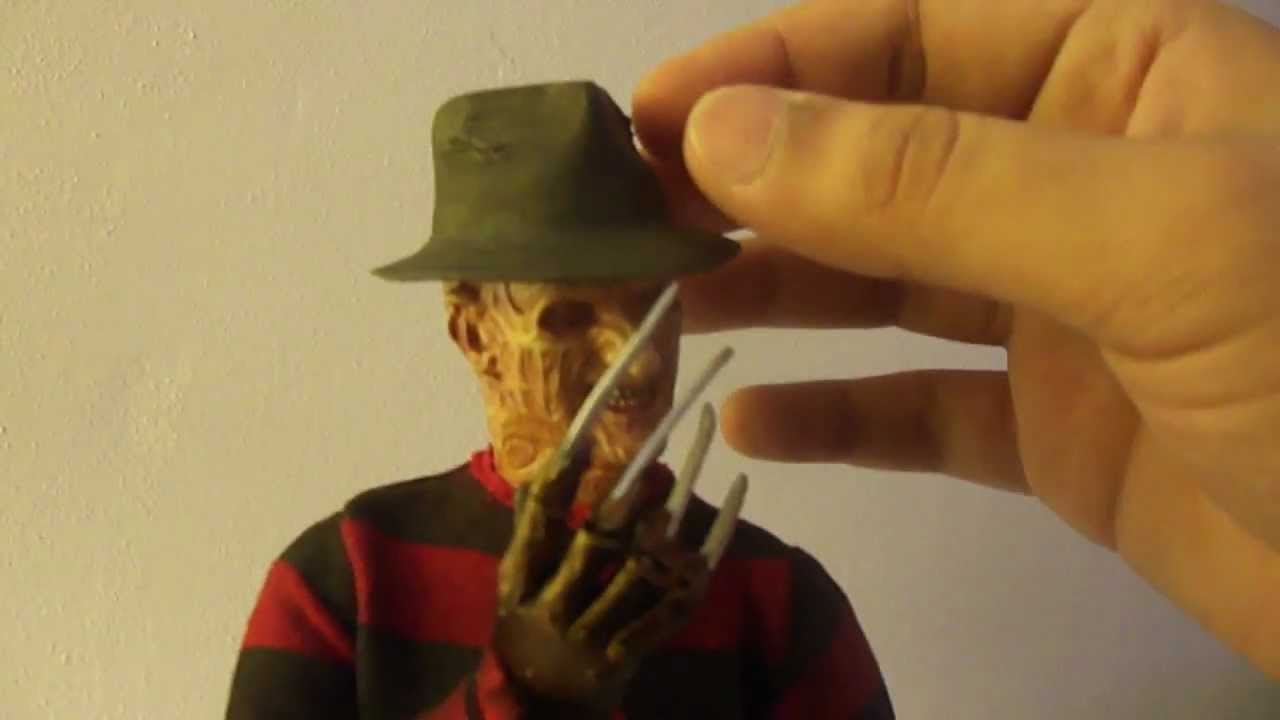 Review Of My Re-Worked Sideshow Collectibles Freddy Krueger Figure (CAWWE12W)