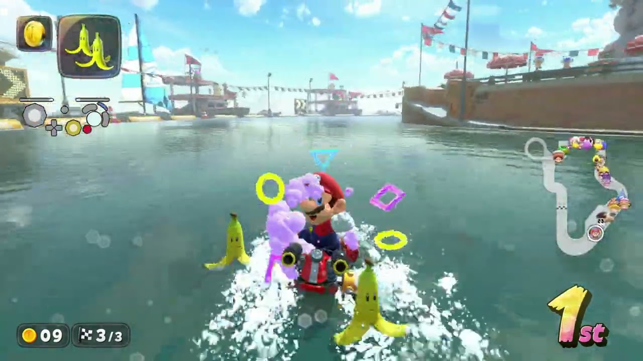 Mario Kart World Banana Cup 150cc (Triple Star Rank)
