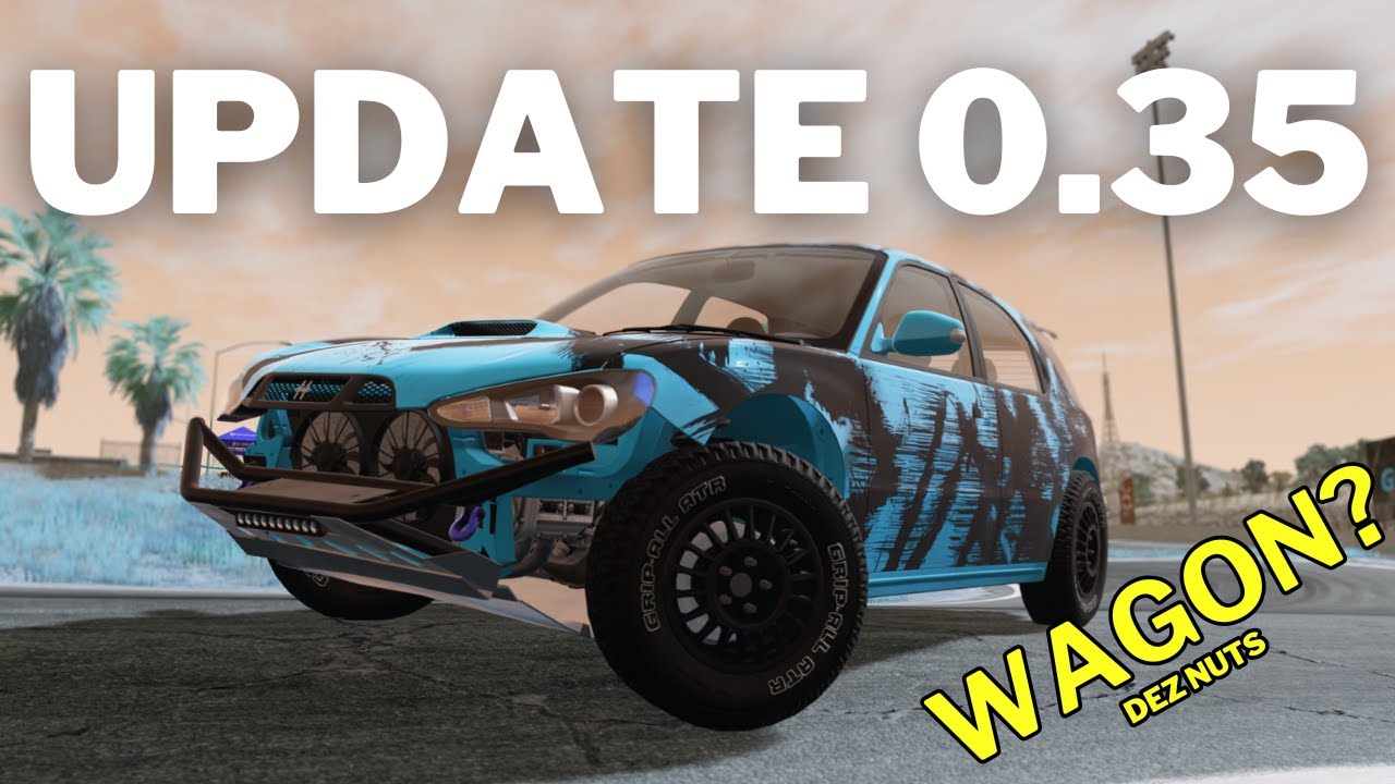 Exploring the Latest Features in BeamNG 0.35!