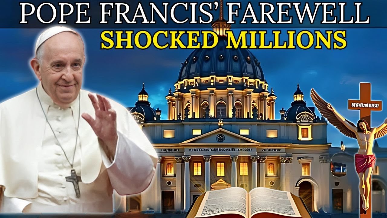 Pope Francis Shocking Farewell &ndash; Historic Moment that Shocked millions