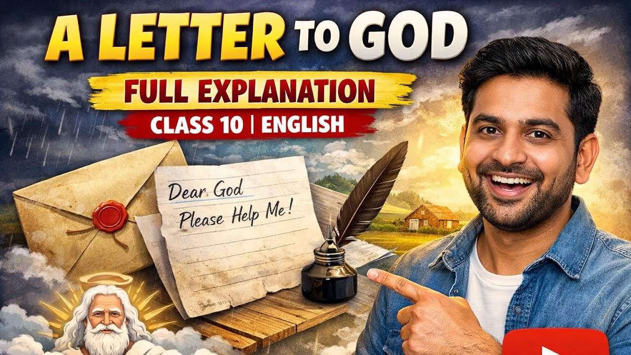 A Letter to God | A Story of Faith & Hope | Class 10 English