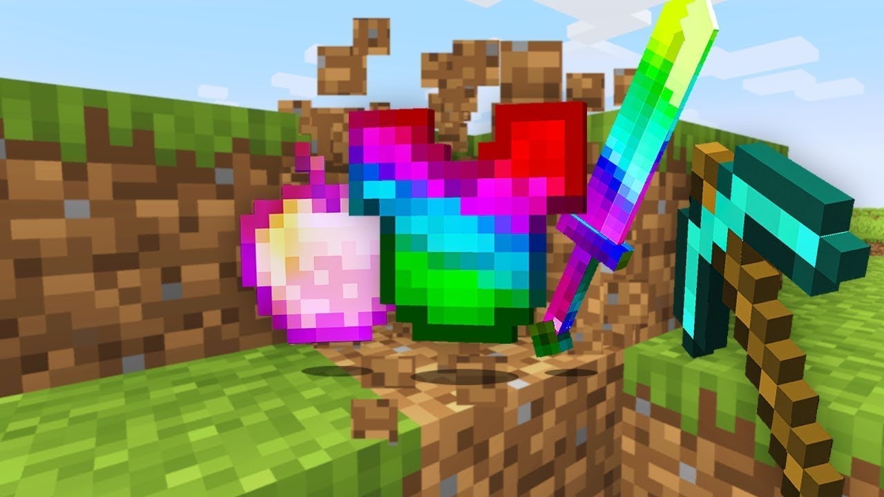 Minecraft, aber ALLE BLÖCKE geben ZUFÄLLIGE SUPER DROPS…