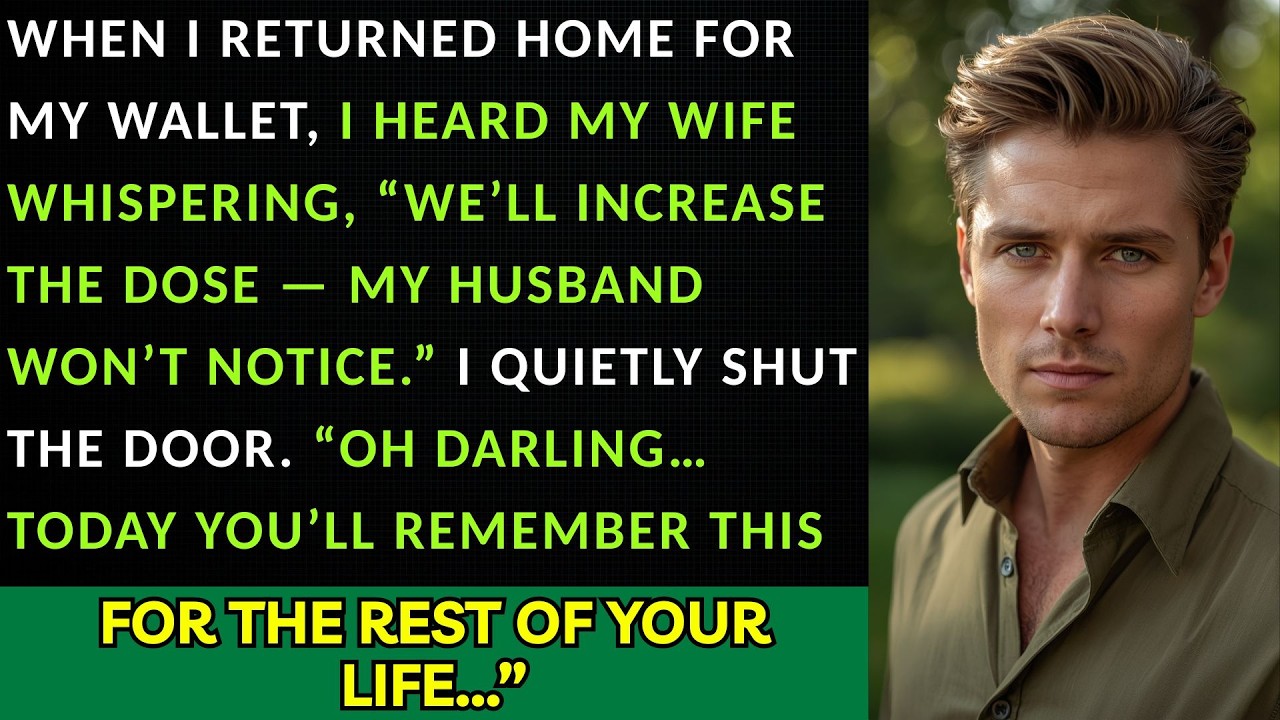 I Went Home To Grab My Wallet — And Heard My Wife Saying, “We’ll Increase The Dose.” She Hadn’t Noti