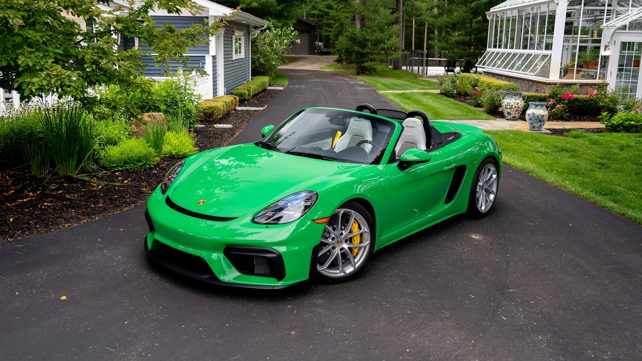 Car Stories with Bill EP. 3 -  Porsche 718 Spyder in Python Green