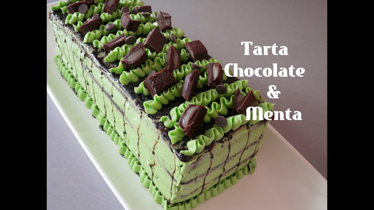 Tarta de chocolate y Menta  ❤ Chocolate and mint cake - Maryam TOB