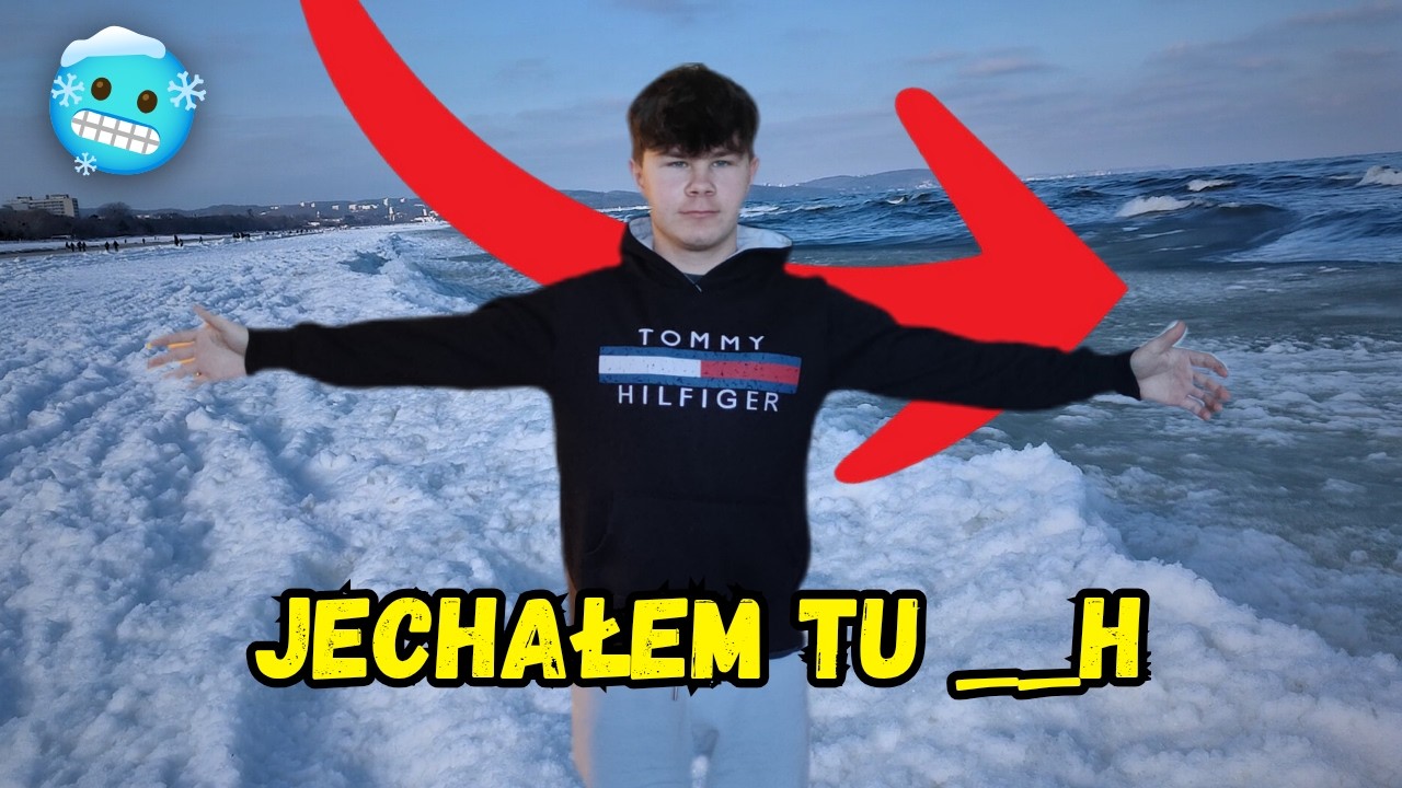 MORZE BAŁTYCKIE ZAMARZŁO 🧊 (pojechałem tam)