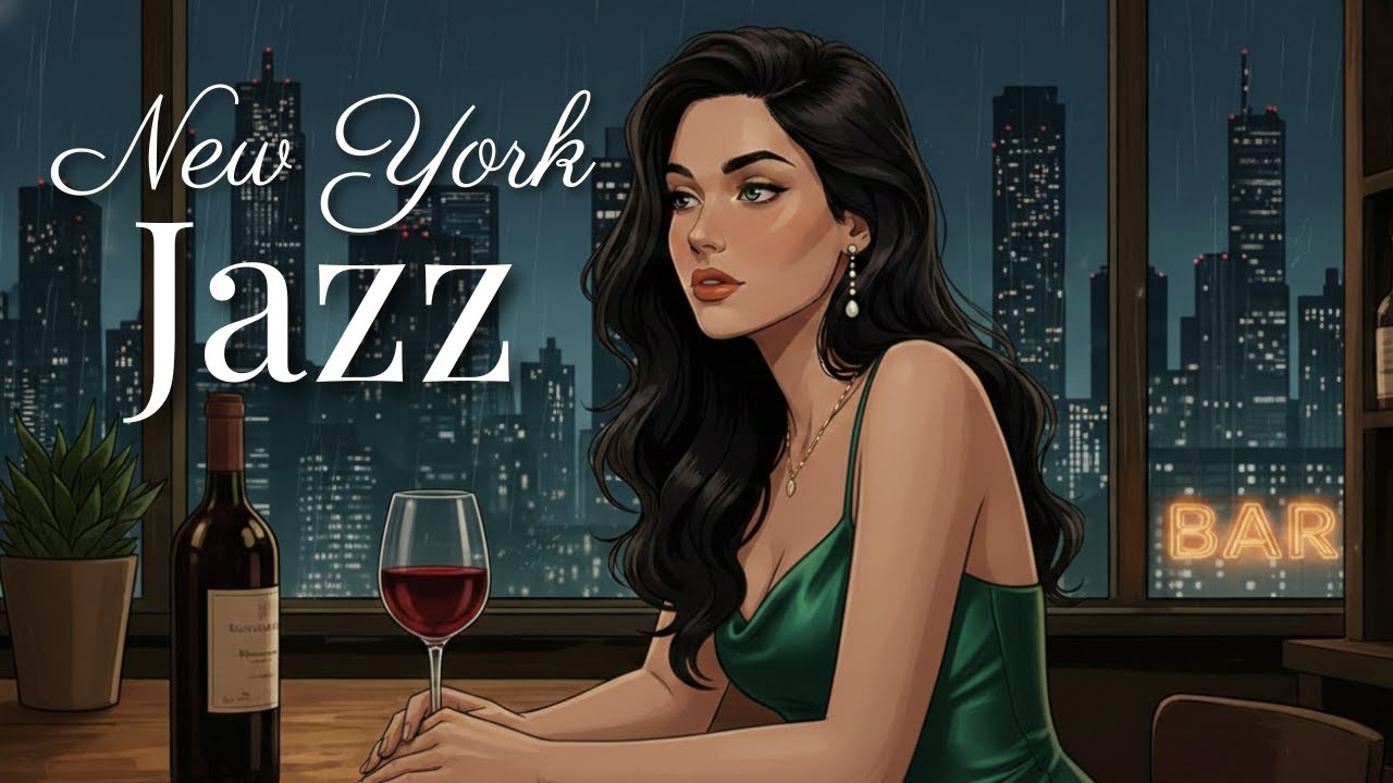 New York Night Jazz | Elegant Vintage Jazz Under City Lights