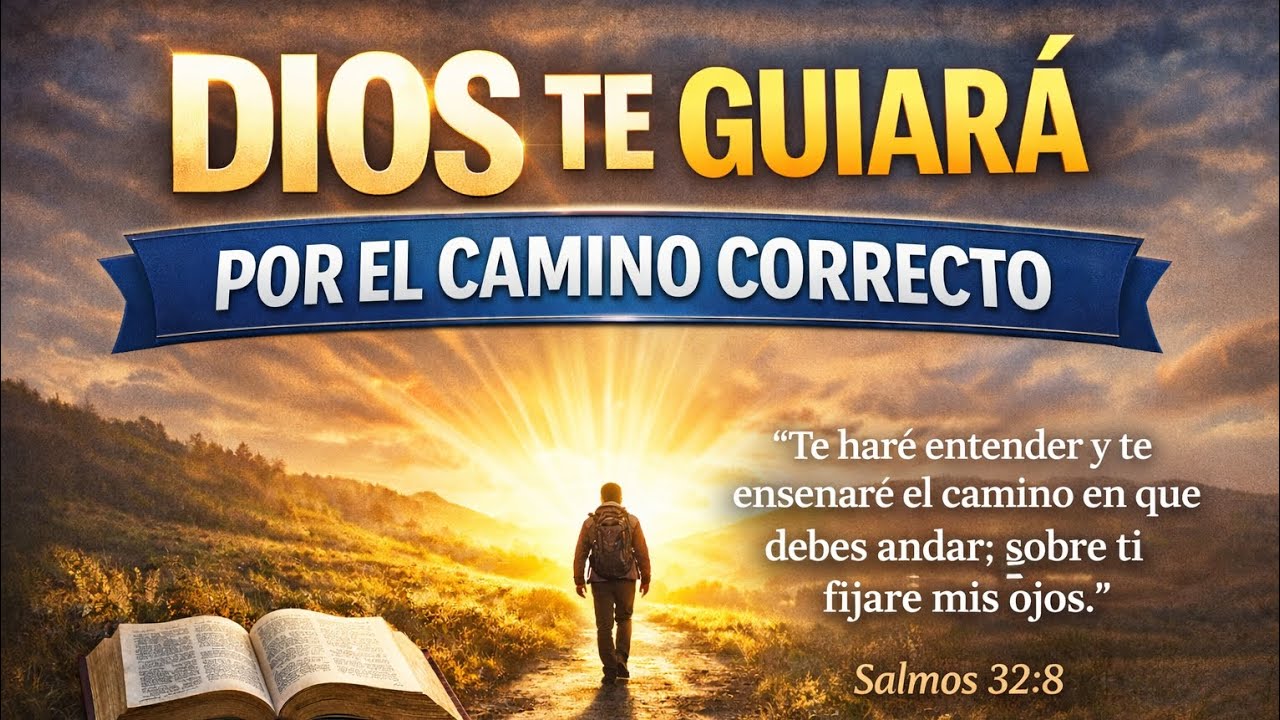 Dios Te Guiará por el Camino Correcto | Devocional Salmos 32:8
