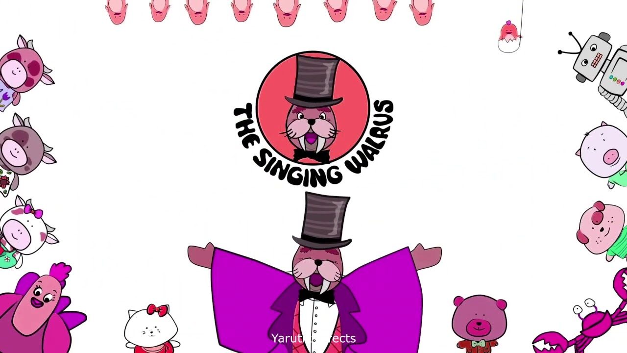 The SINGING WALRUS logo intro effects (Sponsored By Klasky Csupo 2001 Effects HyperExtended)