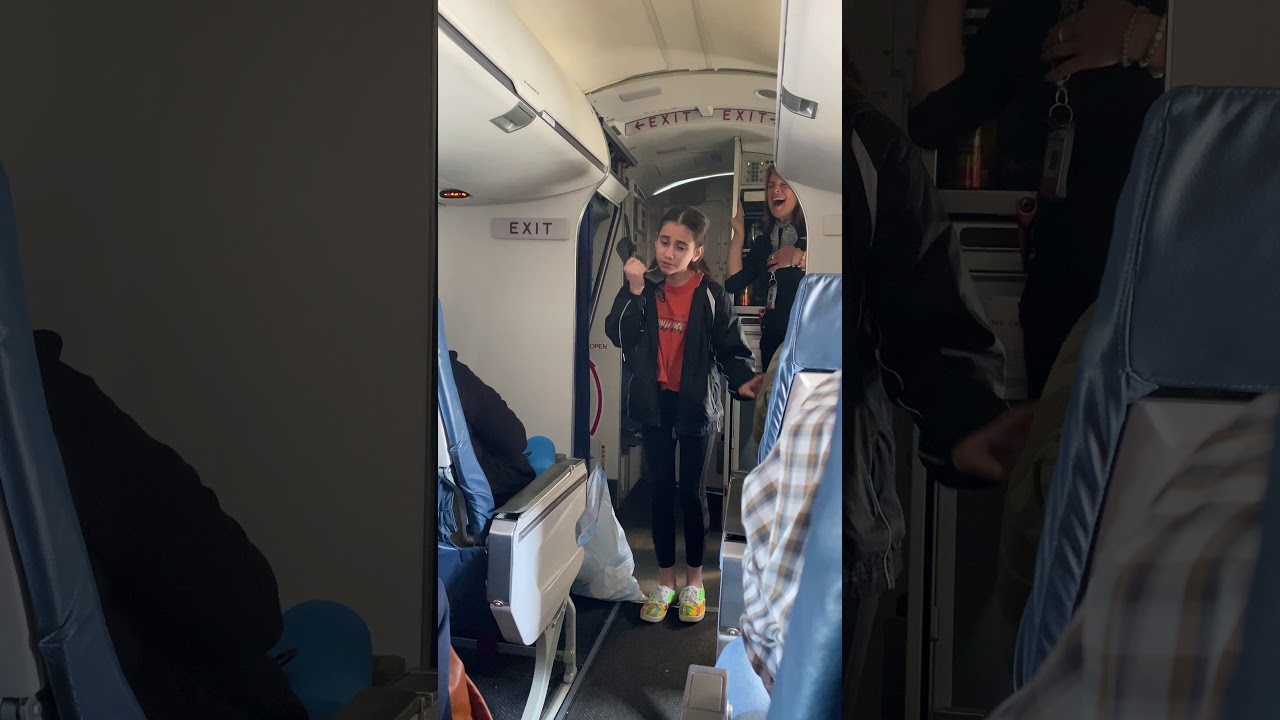 12 y/o Annie Zimmerman Sings “Ain’t No Way” by Aretha Franklin on Delta Air Line Flight to Hollywood