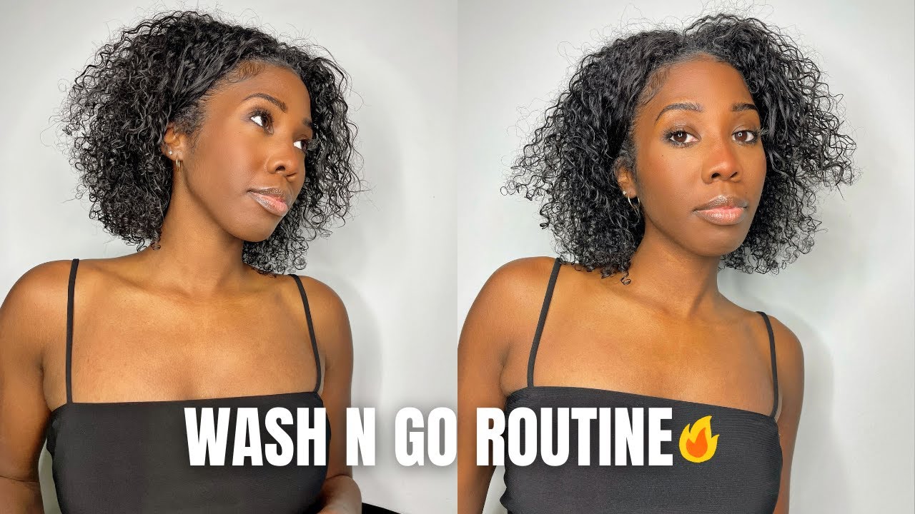Best Wash N Go EVER! | Mousse & Gel Combo