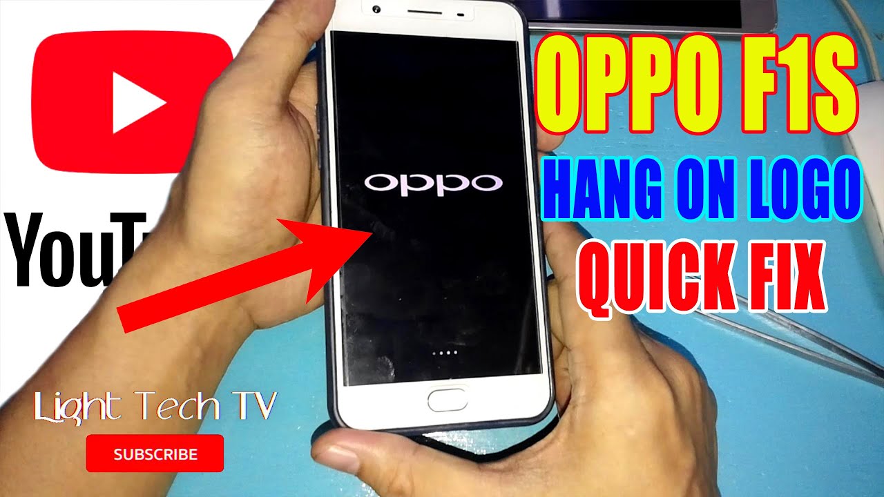 OPPO F1S HANG ON LOGO QUICK AND EASY FIX