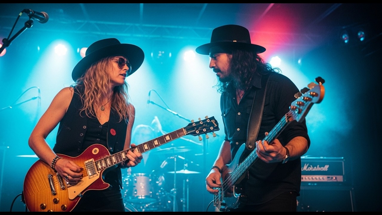 Janis Joplin, Jimi Hendrix Inspired Duet | Electric Blues Rock