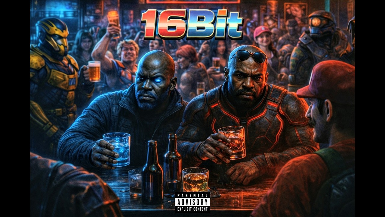 16Bit (Official Audio) | Retro Gaming Rap Anthem | Nostalgia Hip Hop