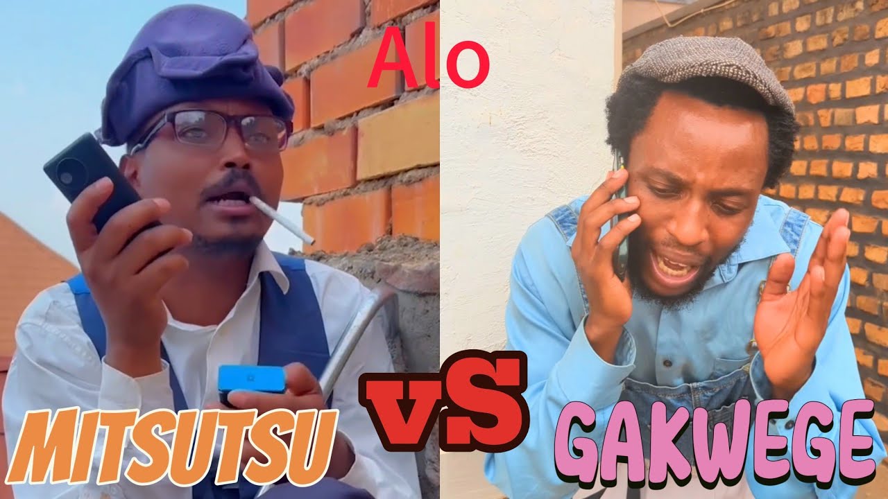 MITSUTSU VS GAKWEGE:Alooo😂Fata Imbavu ubundi wisekere 
