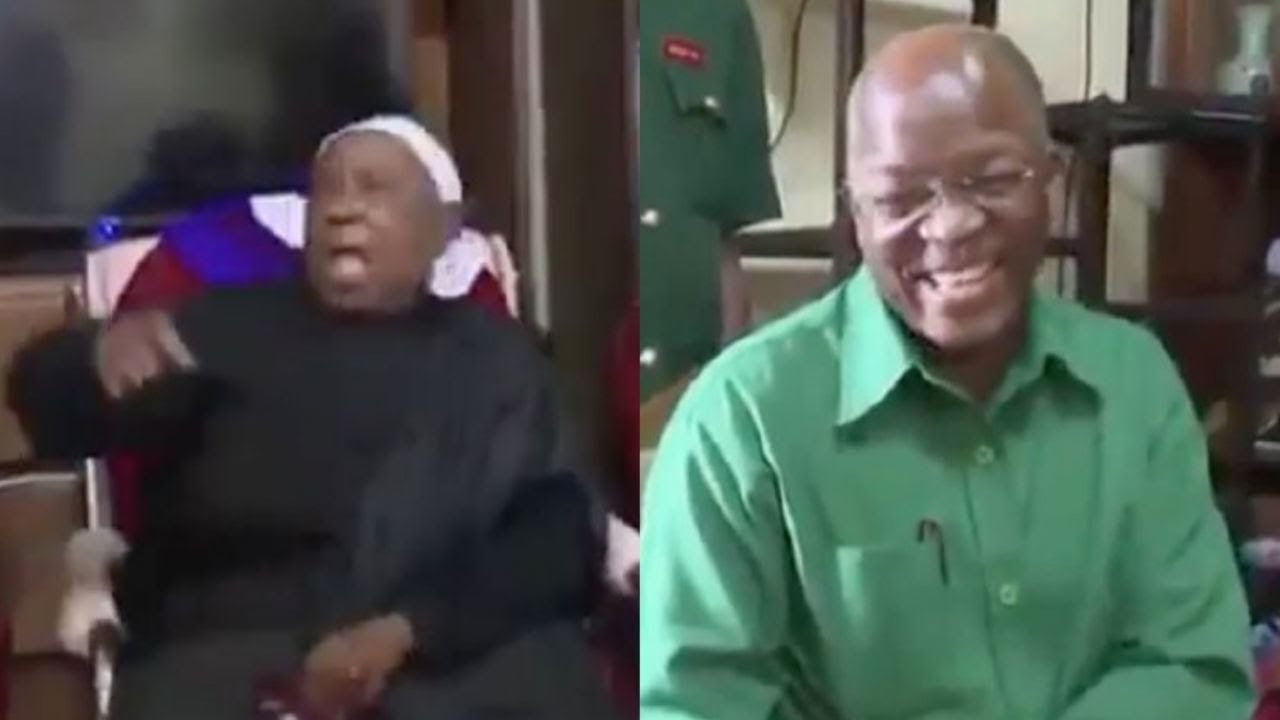 RAIS MAGUFULI AMVUNJA MBAVU MKE WA MAREHEMU 