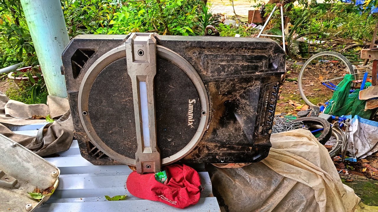 Bringing an Abandoned Speaker Back to Life | Extreme Speaker Restoration