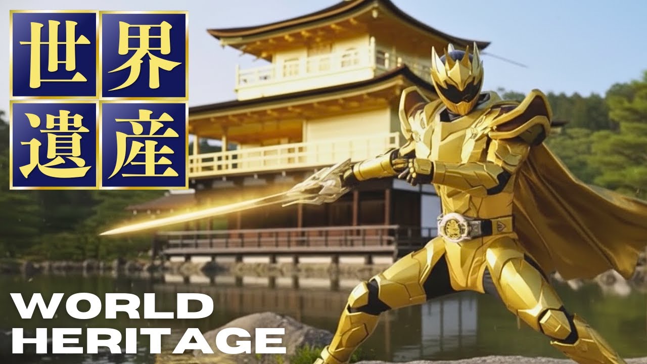 世界遺産×変身ベルト！超ハイテンション8連続変身！