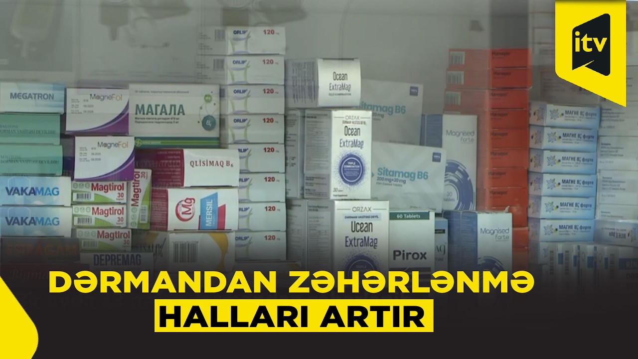 Ötən ay 33 nəfər dərman preparatlarından zəhərlənib