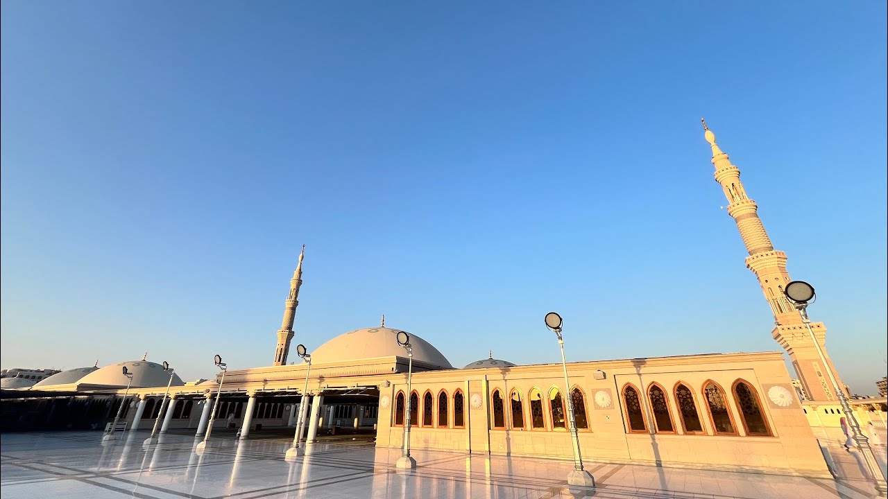 JALAN-JALAN KE ROOFTOP MASJID NABAWI - Bagaimana suasananya di pagi hari? 