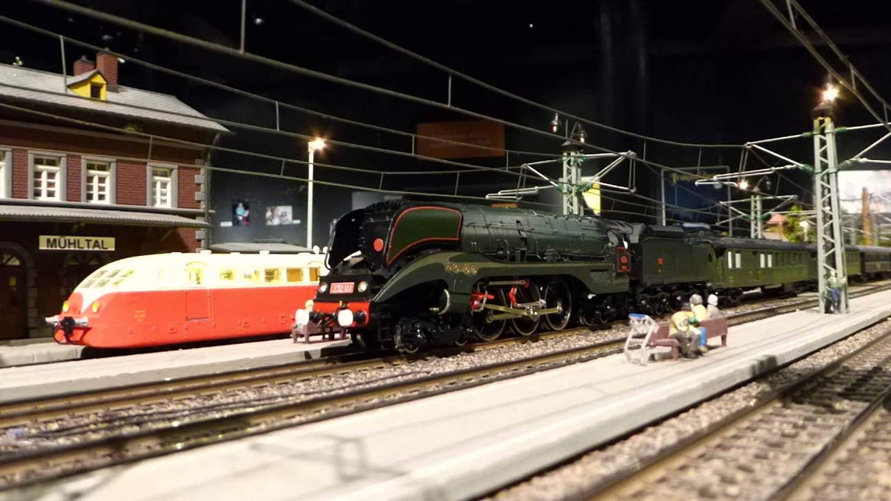 French Invasion @ ETE: Super Pacific Nord Caréné, SNCF 232.U.1, Autorail Bugatti, CC40101&Thalys