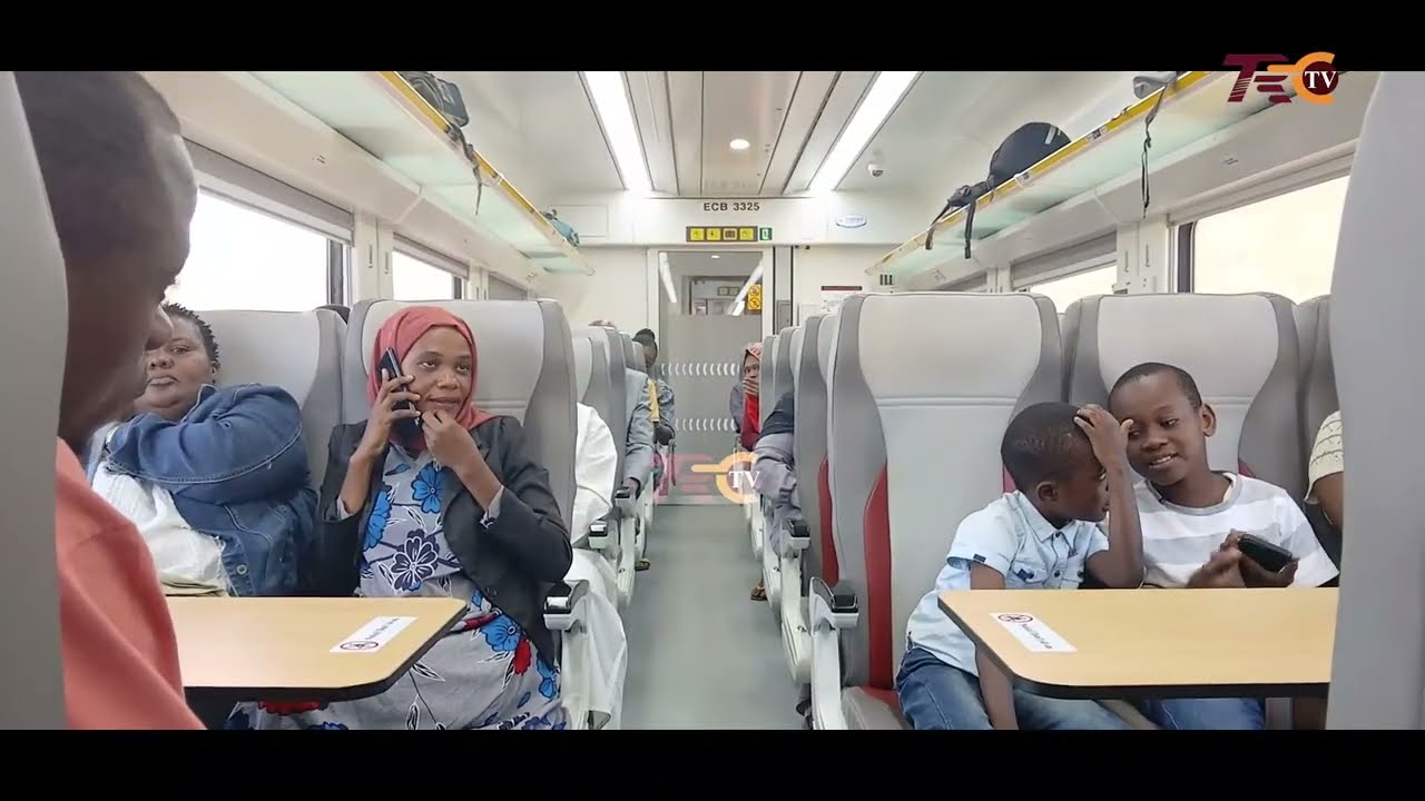 HII HAPA  SAFARI SGR  DAR HADI MORO, NDANI YA TRENI YA SGR