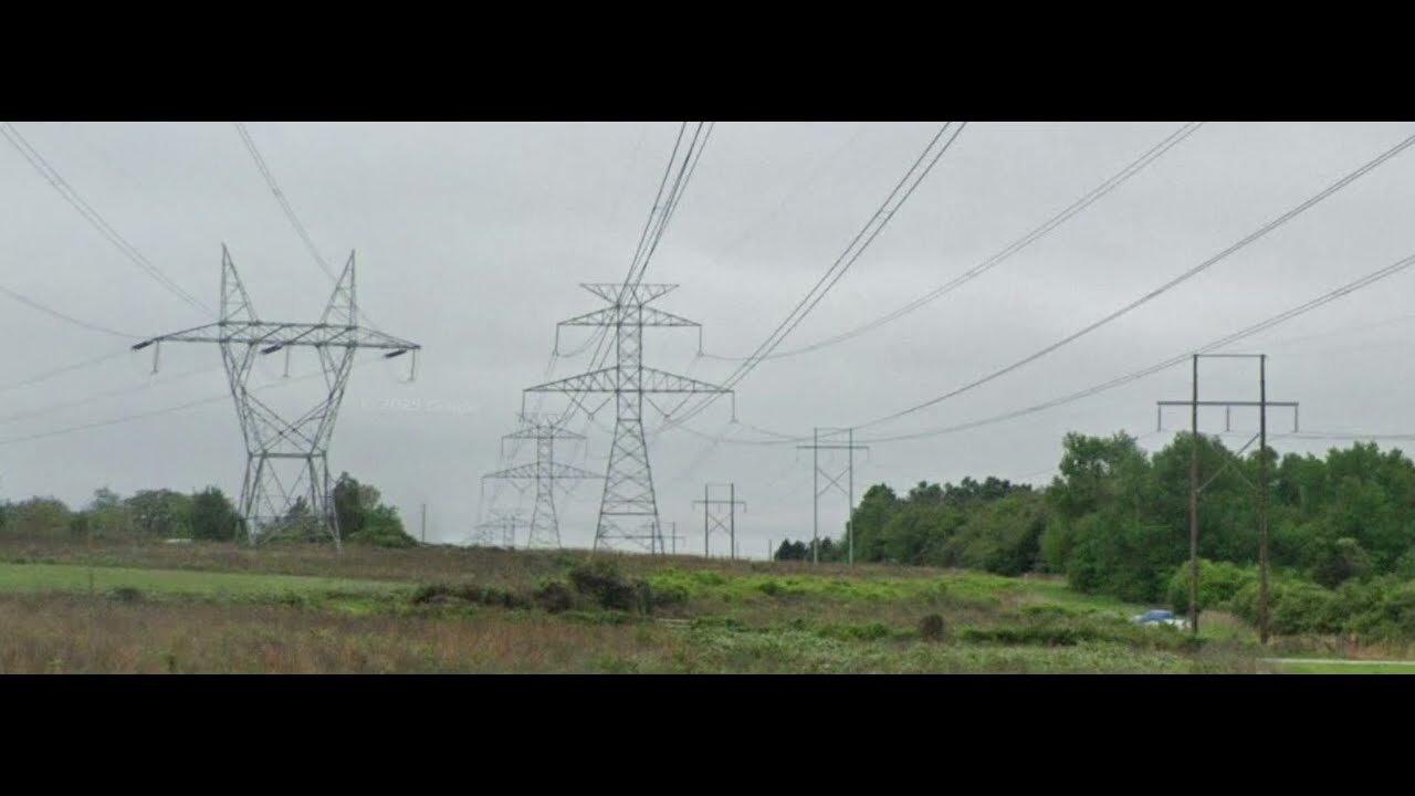 Power Lines in Texas