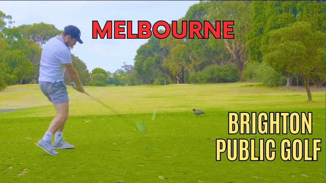 Playing every golf course in Melbourne Australia Rd 2 : Brighton Public Golf Course