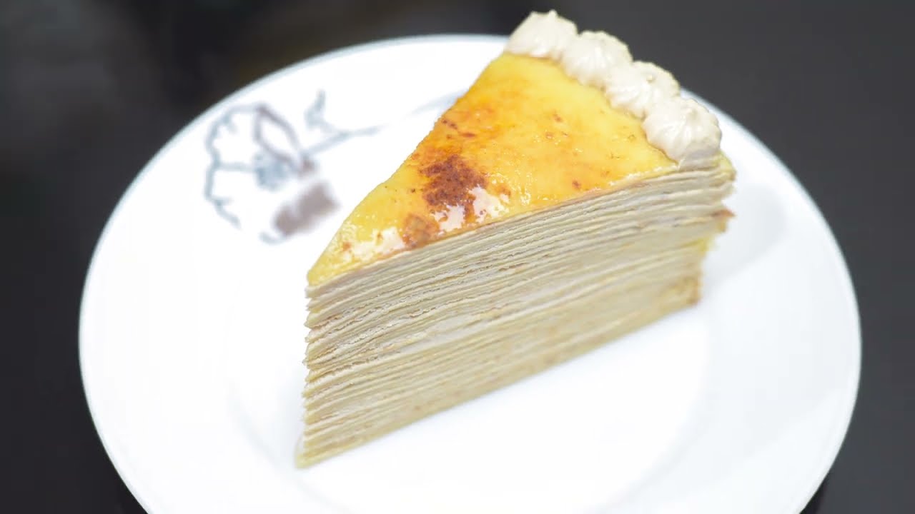 HOW TO MAKE CARAMEL CREPE CAKE | Easy and delicious