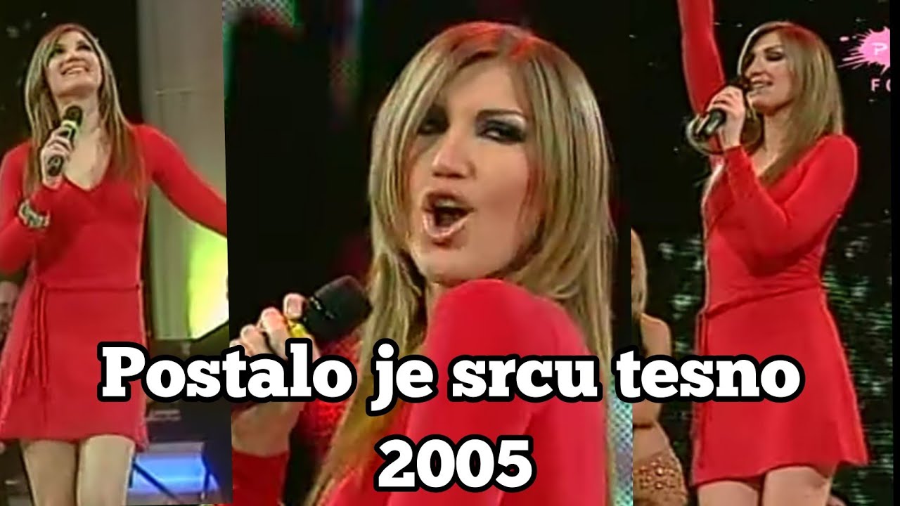 Jovana Tipsin - Postalo je srcu tesno (TV Pink 2005)