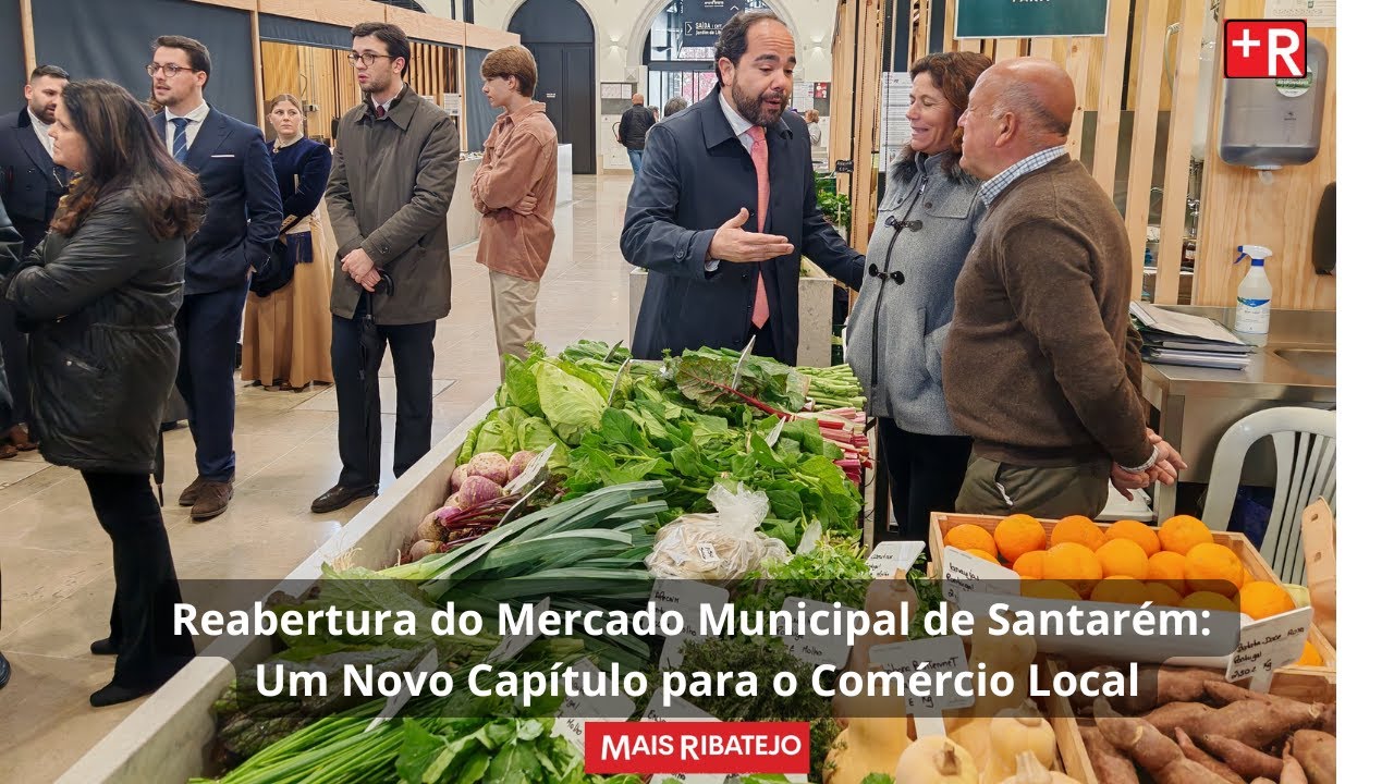 🎥 Reabertura do Mercado Municipal de Santarém: Um Novo Capítulo para o Comércio Local 🏛️🛍️