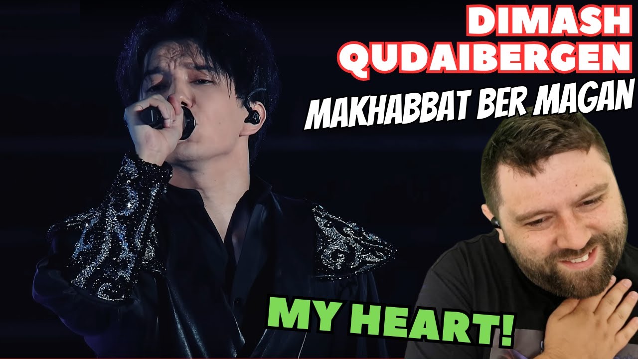 Mahabbat Ber Magan - Dimash | Almaty Concert REACTION