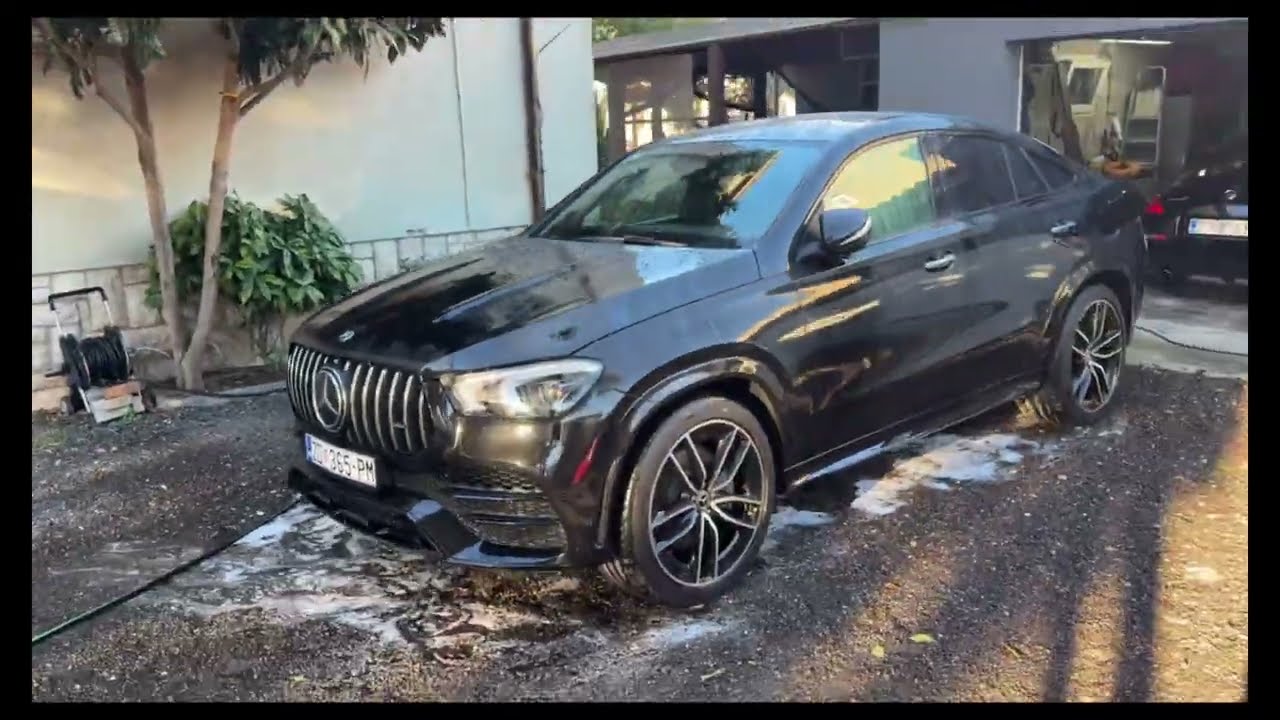 Mercedes GLE coupe - pranje i problem (Koch Chemie)