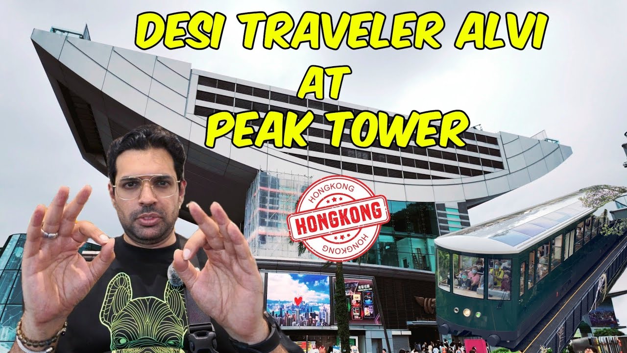 Hong Kong Peak | Oldest Tram In Hong Kong | Gup Shup And Coffee With Music 😜