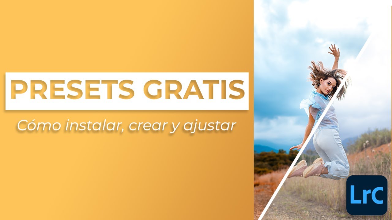 🎁PRESETS GRATIS 🔥- Aprende a instalar, crear y ajustar en Lightroom.