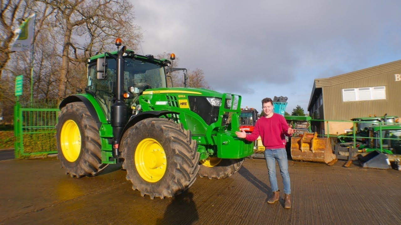 TRACTOR SHOPPING THE NEW JOHN DEERE 6155R!