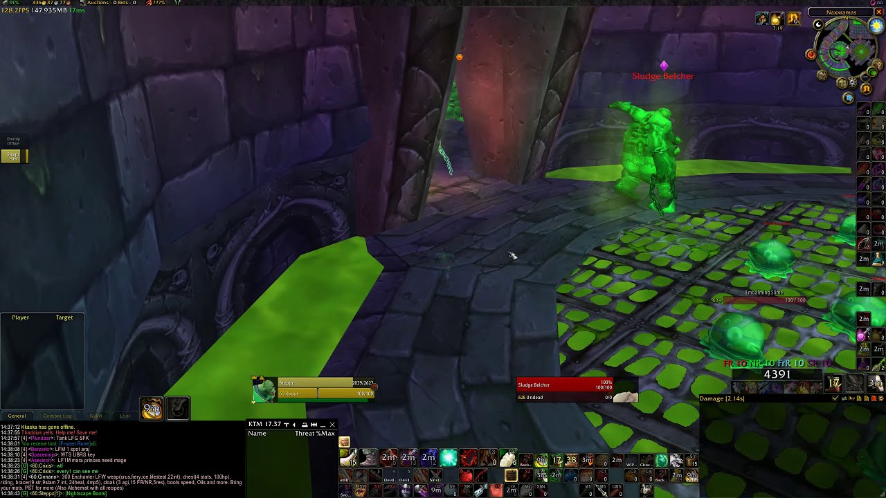 Rogue Solo Frozen Runes (Northdale, Light's Hope)