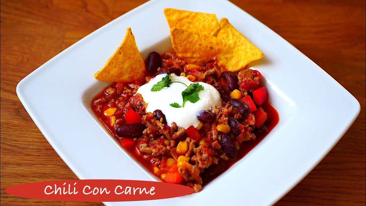 Meksykańskie Chili Con Carne z Wieprzowiną - Szybkie Danie Na Ostro z Warzywami - Kuchnia Orientalna