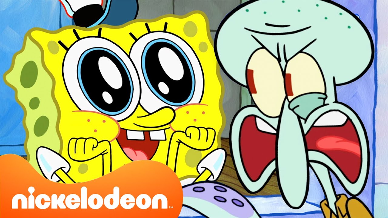 Bob Esponja | Lo mejor de Bob Esponja y Calamardo | Maratón de 90 minutos | Nickelodeon en Español