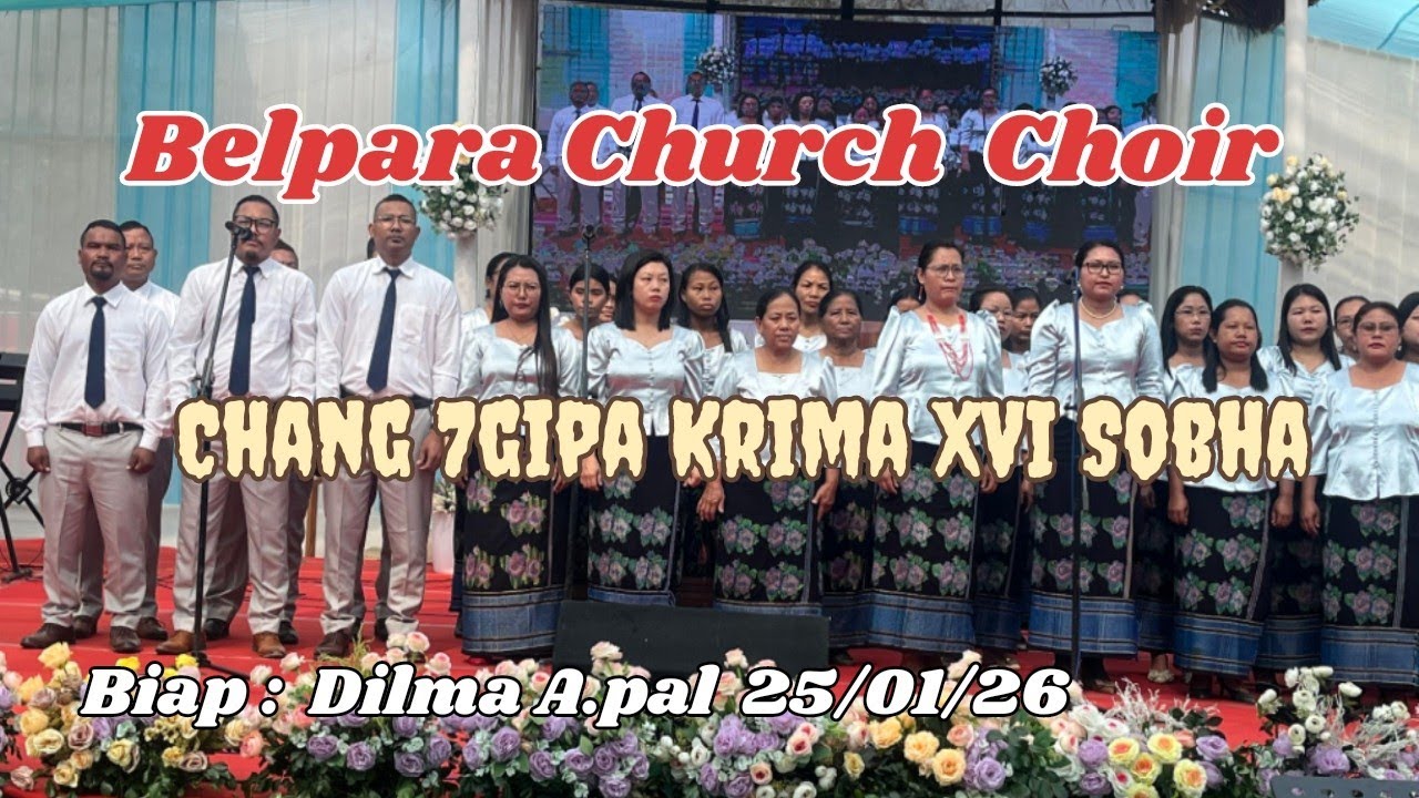 BELPARA CHURCH CHOIR   Chang 7GIPA KRIMA XVI  SOBHA 25/01/26