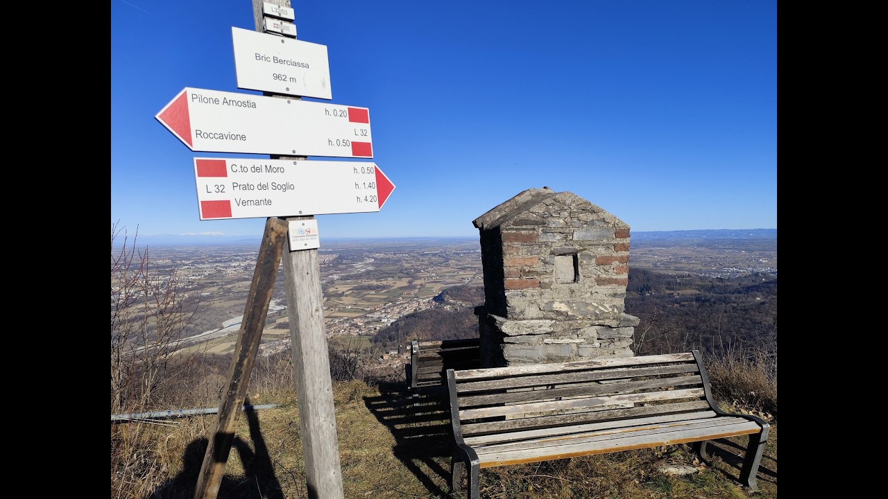 Escursione ad anello da Roccavione al Bric Berciassa 28_12_2024