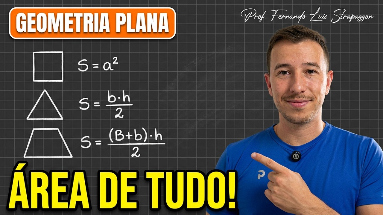 Geometria Plana - Área de polígonos