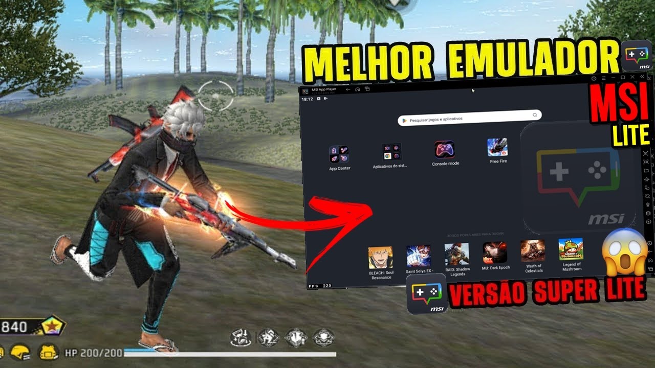 MELHOR EMULADOR PARA FREE FIRE BLUESTACKS MSI COM CONFIGURA&Ccedil;&Otilde;ES E DICAS PARA PC FRACO