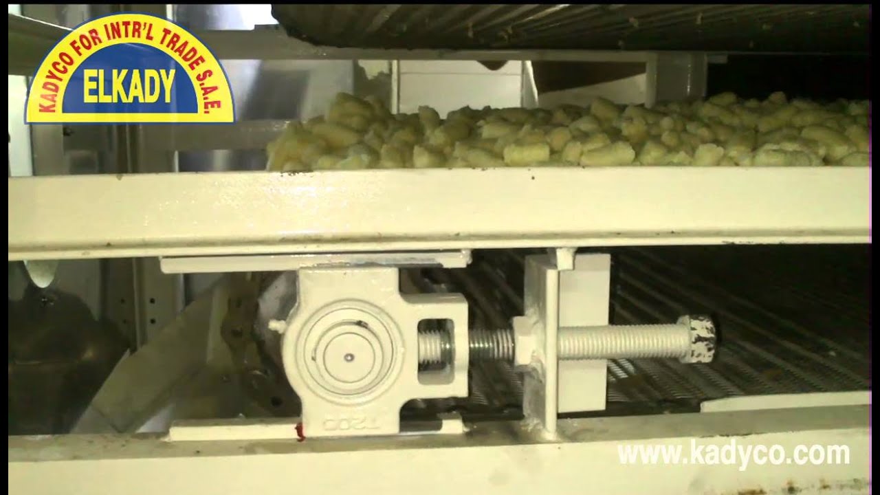 فرن سناكس 3 مراحل - خطوط إنتاج و تعبئة السناكس