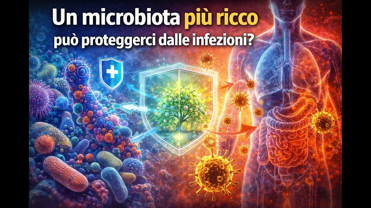 Come aumentare biodiversità microbiota intestinale per proteggersi da infezioni | Prof Fontana