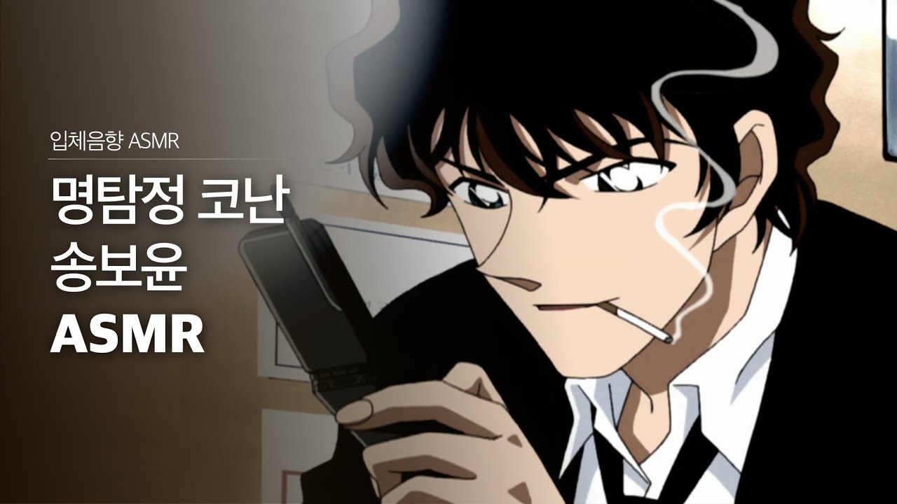 ✉️ 추신, 당신을 꽤 좋아했어..⎜명탐정 코난 송보윤⎜공부 ASMR