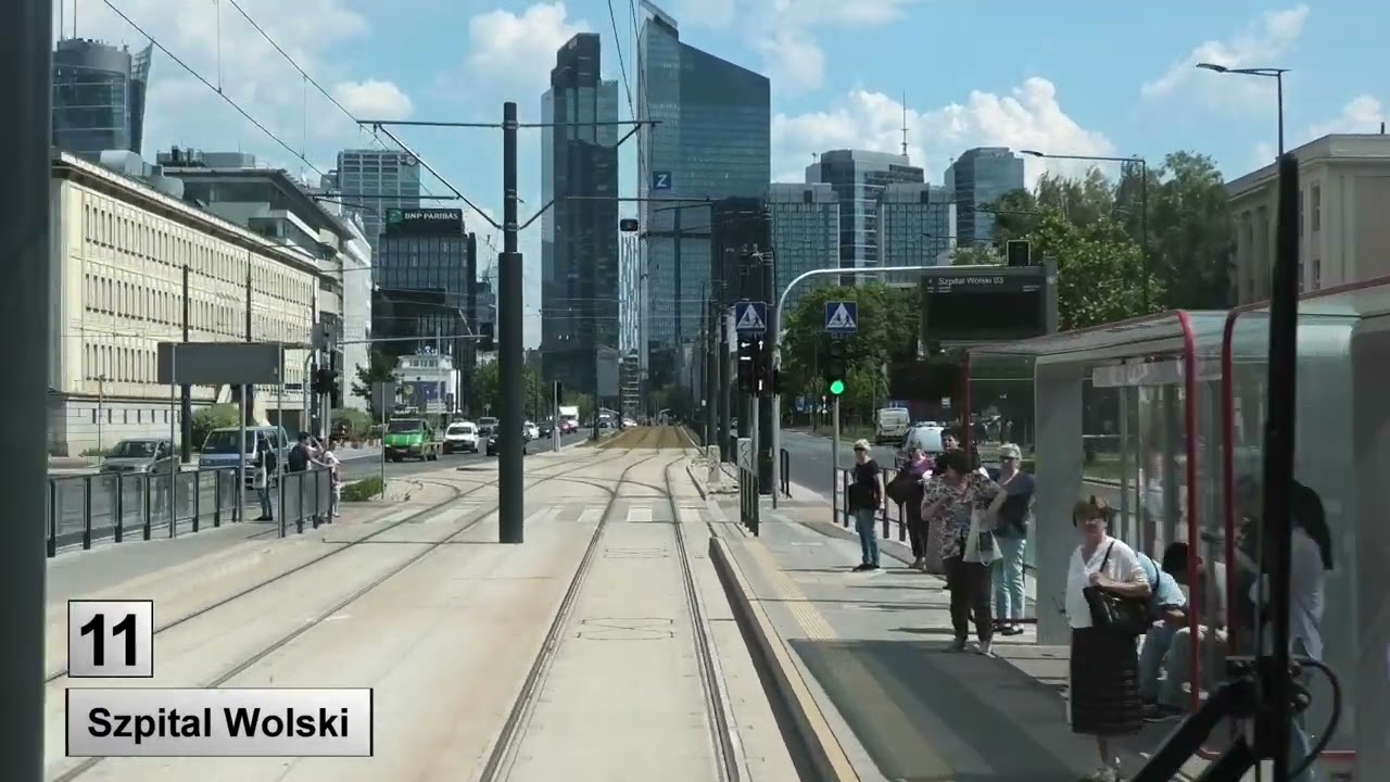 Tramwaje Warszawa 2024 Linia 11